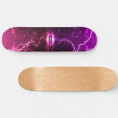 Tech Lightning Skateboard Deck (Horizontal)