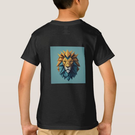 Tech Lion: Innovation mit einem Roar T-Shirt (Rückseite)
