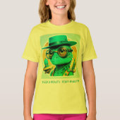 Tech Lizard Lunge Unisex T - Shirt (Vorderseite)