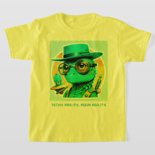 Tech Lizard Lunge Unisex T - Shirt