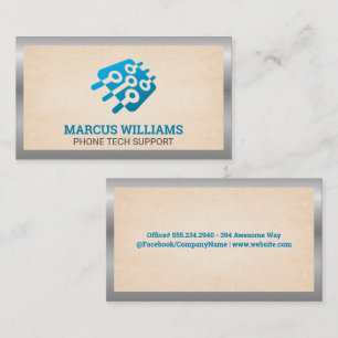 Tech   Mikrochip   Grenze Visitenkarte