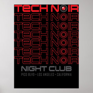 TECH NOIR POSTER