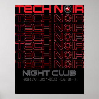 TECH NOIR POSTER