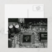 Tech Postkarte (Vorne/Hinten)