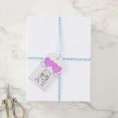 Tech Romantik Kunst Geschenkanhänger (Mit Garn)