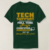 Tech Support Computer Whisperer Funny T-Shirt (Design vorne)