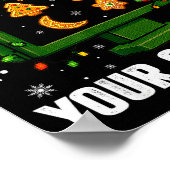 Tech Support Delete Your Cookies Men Ugly Christma Poster (Ecke)