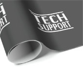 Tech Support Doge Government Trump Spaß Geschenkpapier (Rolleneckpunkt)