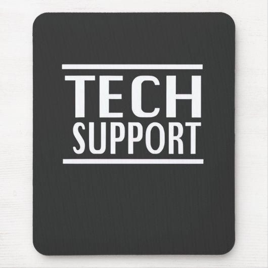 Tech Support Doge Government Trump Spaß Mousepad (Vorne)
