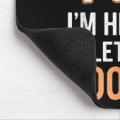 Tech Support Ich bin hier, um Ihre Cookies löschen Mousepad (Ecke)