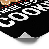 Tech Support Ich bin hier, um Ihre Cookies löschen Poster (Ecke)