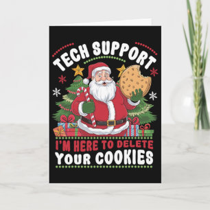 Tech-Support Ich bin hier, um Ihre Cookies zu lösc Karte
