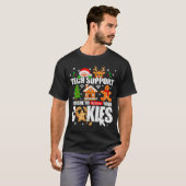 Tech-Support Löschen Sie Ihre Cookies Männer Hässl T-Shirt (Vorne ganz)