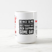 Tech support Mok Kaffeetasse (Mittel)