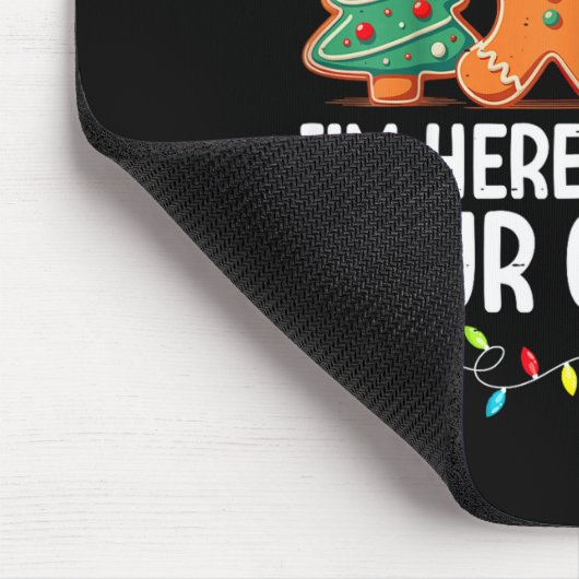 Tech Suprt Christmas Cookies Women Men Funny Chris Mousepad (Ecke)