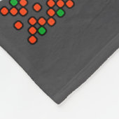 Tech Suprt Delete Cookies Funny Design Christmas P Fleecedecke (Ecke)