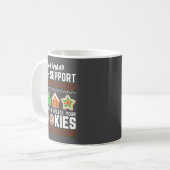 Tech Suprt Delete Cookies Funny Design Christmas P Kaffeetasse (Vorderseite Links)