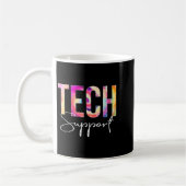Tech Suprt Tie Dye Back To School Women Appreciati Kaffeetasse (Links)