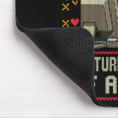 Tech Suprts Katze Ingenieur Computer hässlicher We Mousepad (Ecke)