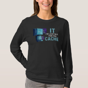 Tech Technischer Support Helpdesk Ich Bin Nur Wege T-Shirt