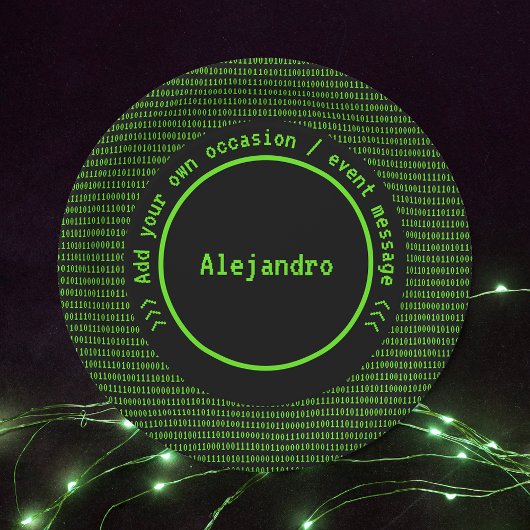 Tech Theme for Coders / Programmers - Retro Male Pappteller