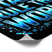 Tech Titans Rule Funny Big Technology Satire Wer G Poster (Ecke)