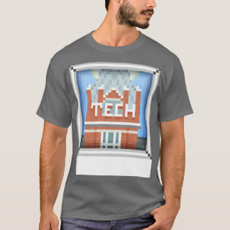 Tech Tower WHITE BORDER - Hemd T-Shirt