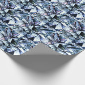 Tech Triangle Crystal: 3D-Hintergrund Geschenkpapier (Ecke)