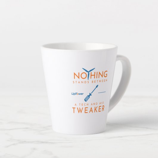 Tech Tschwäer Spaß - Tasse (Rechte Ecke)