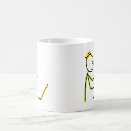 Tech-Typ Stickman Kaffeetasse (Mittel)