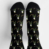 Tech-Typ Stickman Socken (Oben)