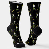 Tech-Typ Stickman Socken (Gewinkelt)
