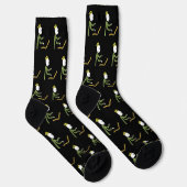 Tech-Typ Stickman Socken (Rechts)