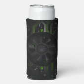 Tech Vibes - Cooler realistischer Computerkern Selters Dosenkühler (Seltzer Vorderseite)