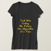 Tech wiz Coding der Zukunft einen Algorithmus nach T-Shirt (Design vorne)