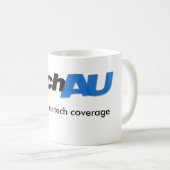 techAU Kaffee-Tasse Kaffeetasse (VorderseiteRechts)