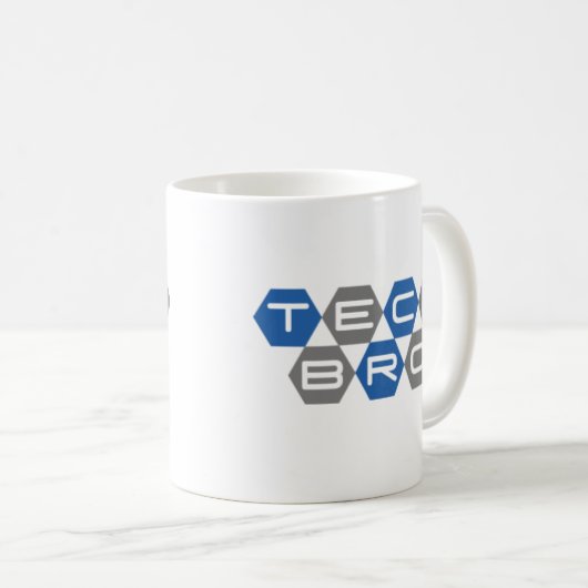 Techbro. Kaffeetasse (VorderseiteRechts)