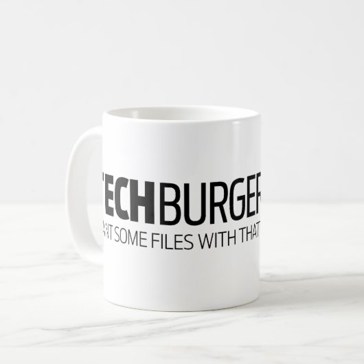TechBurger-weite Dateien? Kaffeetasse (Vorderseite Links)