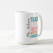 Techer Inspirational Gift Tasse (VorderseiteRechts)