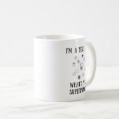 Techgeek-Supermacht-Tasse - Computer-Nerd Kaffeetasse (VorderseiteRechts)