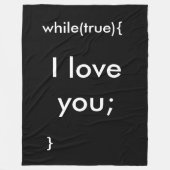 Techie Decke (Vorderseite)