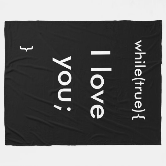 Techie Decke (Vorderseite (Horizontal))