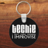 Techie Improvise Schlüsselanhänger (Vorderseite)