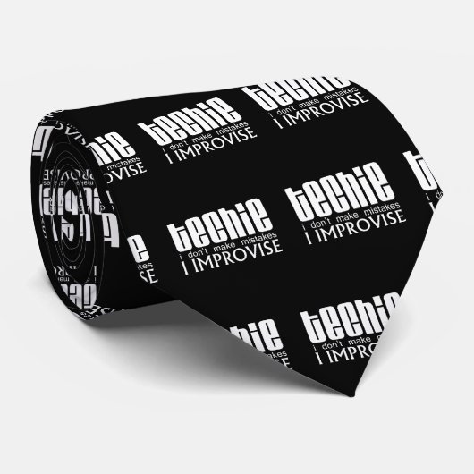 Techie improvisieren krawatte (Gerollt)