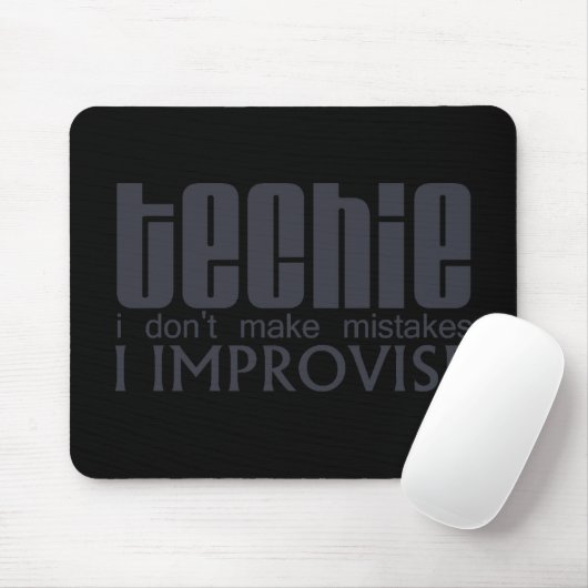 Techie improvisieren mousepad (Mit Mouse)