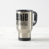 Techie improvisieren reisebecher (VorderseiteRechts)