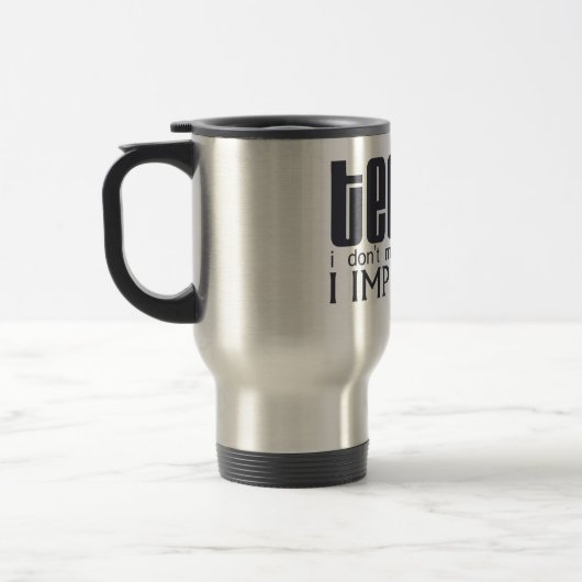 Techie improvisieren reisebecher (Links)