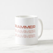 Techie Programmer-Tasse Kaffeetasse (VorderseiteRechts)