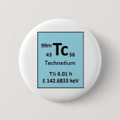 Technetium-99m Button (Vorderseite)