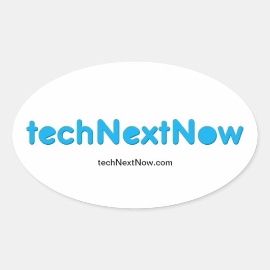 techNextNow Stickers (Vorderseite)